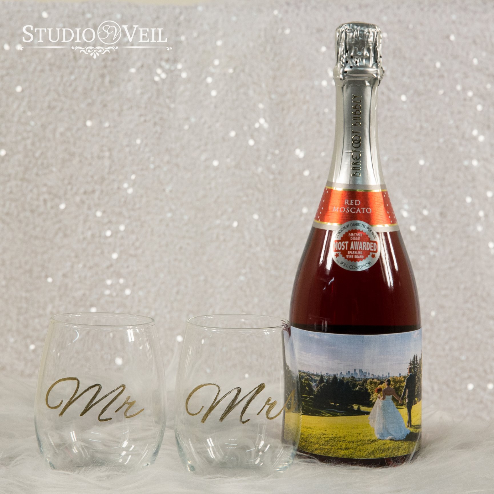 Diy Wine Bottle Label Studio Veil